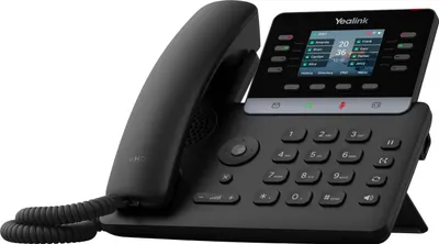 Produktbild von Yealink -SIP-T73U, IP-Telefon, Schwarz, Drahtgebundenes & drahtloses Handgerät, Tisch/Bank, 1000 Eintragungen, Yealink Device Management Platform