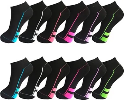 Produktbild von 12 Paar Sneaker Socken Füßlinge Baumwolle Gr. 39-42