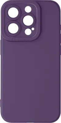 Immagine prodotto di Avizar, Custodia in silicone SoftGlow per Apple iPhone 15 Pro Max, fotocamera protetta, viola scuro