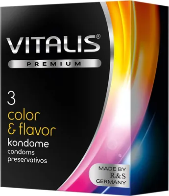 Immagine prodotto di VITALIS colore e sapore 3 pz.