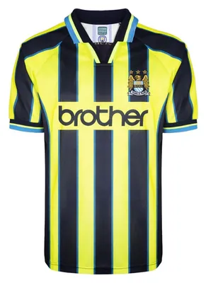 Produktbild von Manchester City FC - "Draw" T-Shirt für Herren, Regulär GT22164 (XXL) (Neon)