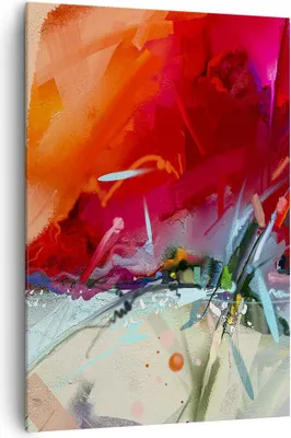 Produktbild von Bild auf Leinwand - Leinwandbild - Einteilig - Abstraktion modern - 70x100cm - Wand Bild - Wanddeko - Wandbilder - Leinwanddruck - Wanddekoration - Leinwand bilder - Wandbild - PA70x100-4036