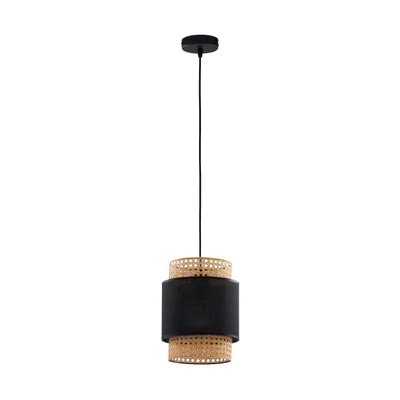 Immagine prodotto di ADVITI Lana 200 1p apparecchio a sospensione AD-LD-6238BE27T, E27, max 60W, nero