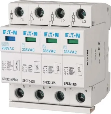 Obrázek produktu pro Svodič přepětí EATON SPCT2-335-3+NPE 167622 (167622)