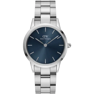 Image de Juste le temps Daniel Wellington Collection argent/acier Iconic Arctic - femme