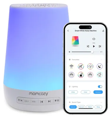 Obrázok produktu pre Momcozy Baby Sound White Noise Machine s diaľkovým ovládaním aplikácie