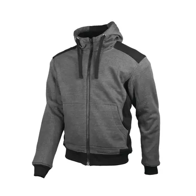 Imagen del producto de gms Sudadera con capucha GRIZZLY, color gris antracita-, talla: 2XL