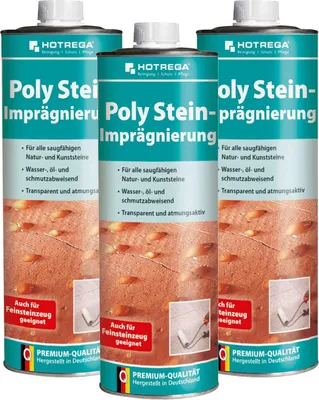 Produktbild von HOTREGA Poly Stein Imprägnierung Steinimprägnierung Imprägniermittel für Natur- & Kunststein