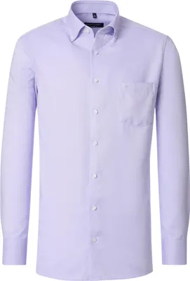 Produktbild von CASAMODA Herren Businesshemd Langarm Button-Down Comfort-Fit Lila 45