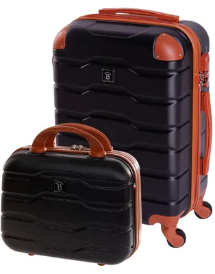 Obrázek produktu pro Kabinový kufr BERTOO Firenze pro Ryanair - černý set 2v1 S