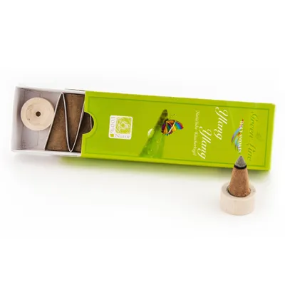 Immagine prodotto di Cono d'incenso Holy Smokes Green Line - Ylang Ylang 16g