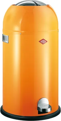 Produktbild von Wesco Abfallbehälter / Mülleimer Kickmaster Soft, 33 Liter, Farbe Orange