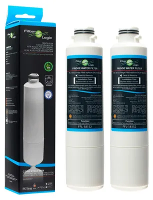 Wasserfilter 2er-Pack für Samsung Side-by-Side Kühlschrank