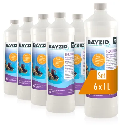 Produktbild von 6x 1 L BAYZID® Flockungsmittel flüssig für Pools