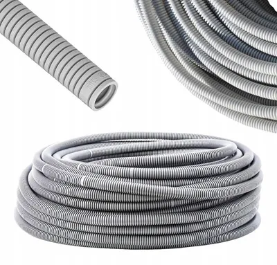 Produktbild von AKS Zielonka RKGL 20/14,9 Wellrohr für Kabel 50 m Grau