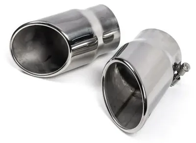 Obrázok produktu pre 1 kus výfukovej rúrky pre vozidlá Audi Q7, VW Golf 5 R32, priemer 85–90 mm, dĺžka 17,5 cm