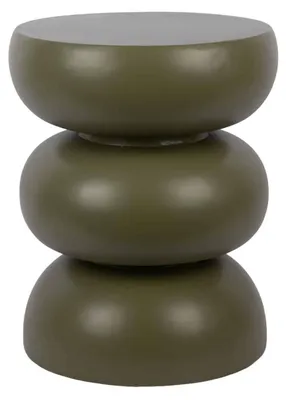Produktbild von Leitmotiv - Hocker Curva - Grün - 35.5x35.5x44cm