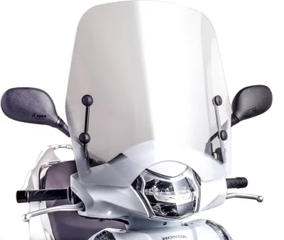 Produktbild von PUIG 8136W Rollerscheibe T.S.  passend fuer HONDA SH 300i E4 Transparent