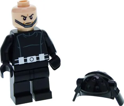 Produktbild von 1x Lego Minifigur Star Wars Death Star Trooper Helm Doppelgesicht 98108 sw0374