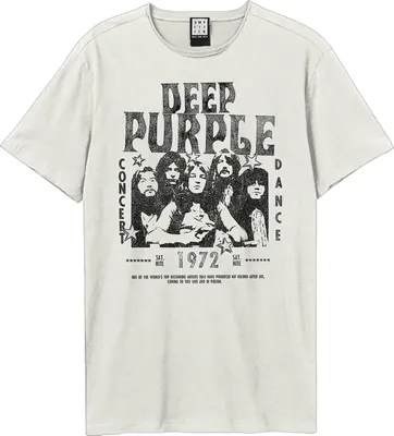 Produktbild von Amplified - "1972" T-Shirt für Herren/Damen Uni GD2311 (M) (Altweiß)