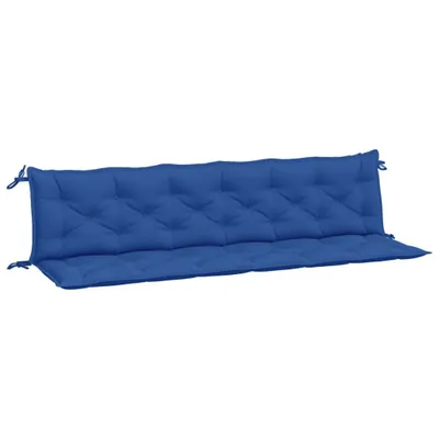 Obrázek produktu pro Podušky na zahradní lavici 2 ks modré 200x50x7cm látka oxford