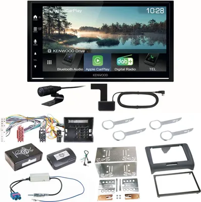 Produktbild von Kenwood DMX7722DABS Android Auto CarPlay Bluetooth Einbauset für Audi TT 8J