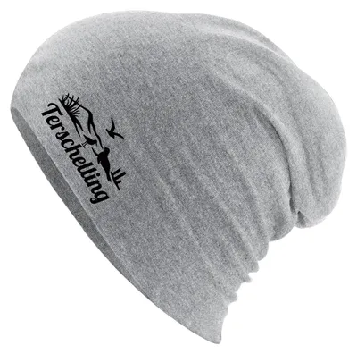 Produktbild von Huuraa Beanie Terschelling Niederlande Heather Grey One Size Baumwolle und Elasthan Mütze Geschenkidee
