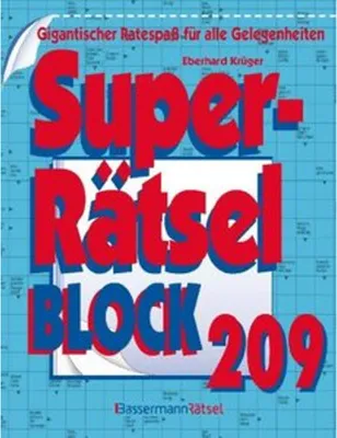 Obrázek produktu pro Krüger, E: Superrätselblock 209