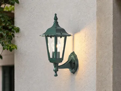 Produktbild von Konstsmide Firenze Up grün lackiertes Aluminium, klares Glas 7232-600