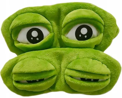 Image de Oldman Masque de Sommeil Grenouille Velours Unisexe Relax
