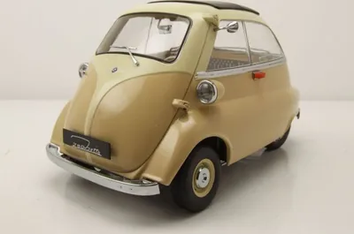 Produktbild von BMW 250 Isetta 1959 creme gelb Modellauto 1:12 KK Scale