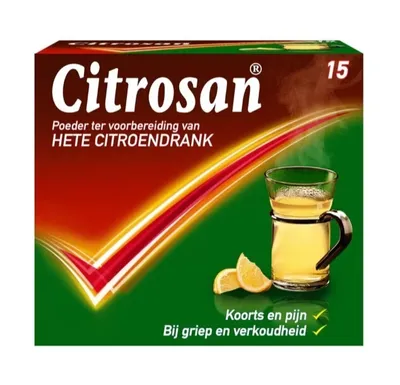 Productafbeelding van Citrosan Warme Citronenlimonade, 15 stuks