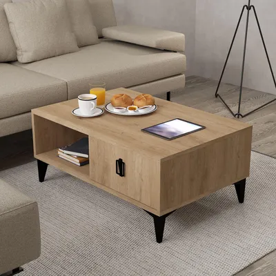 Produktbild von Skye Decor, Hochwertiger Nesting Tisch (3 Teile) Sapphire Oak, 100% Melamin | 1001