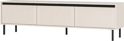 Obrázek produktu pro Široký TV stolek TIRIL - béžový / černý