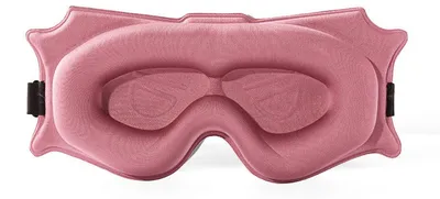 Image de INF Masque de sommeil profilé 6D - Confort et obscurité ultimes Rose