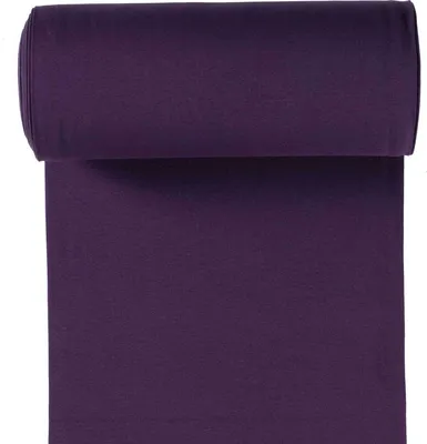 Produktbild von 10m Rolle Bündchenstoff Uni 35/70cm Schlauchware  Jersey Bezugsstoff