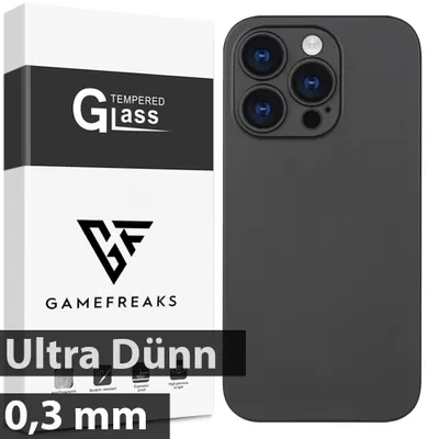 Produktbild von Slim Hülle für iPhone 13 Pro Bumper Handy Schutz Case Schwarz
