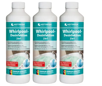 Produktbild von Hotrega H150200 Whirlpool-Desinfektion 2 in 1 - 3er Set