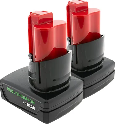 Produktbild von 2er-Set PATONA Akku Milwaukee M12 RedLithium 12V 6.0Ah