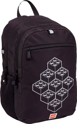 Produktbild von Rucksack "Bricks", schwarz, 2 Fächer, LEGO 20222-2511