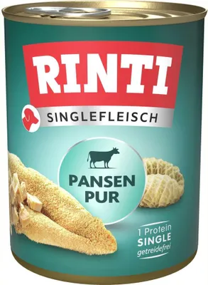 Produktbild von Rinti - Singlefleisch 6x800g  |  Pansen Pur