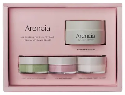 Zdjęcie produktu dla Zestaw próbny Arencia Fresh Cleanser – 6 sztuk po 15 g