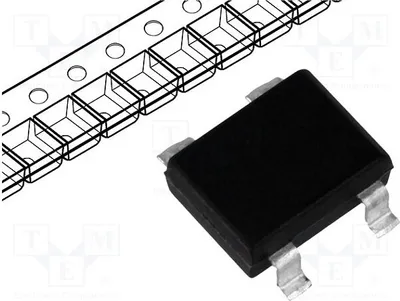 Produktbild von 3x Einphasen Brückengleichrichter If: 1,5A Urmax: 1kV  Ifsm: 45A B500S15A Einphase