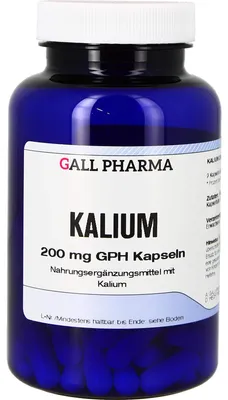 Zdjęcie produktu dla Kapsułki Potassium 200mg GPH, 60 kapsułek