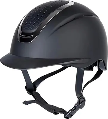 Produktbild von Harrys Horse Reithelm Mont Denali II schwarz-gunmetal, Größe:L/58-60