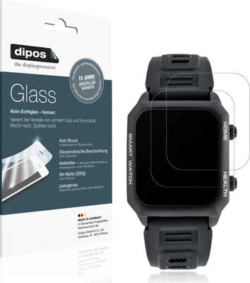 Zdjęcie produktu dla 2x dipos GlassAR Watchmark Kardiowatch FOCUS