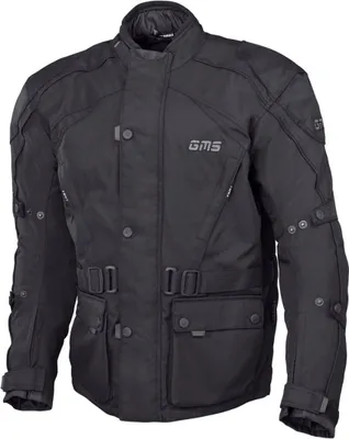 Obrázok produktu pre Textilná bunda na motorku GMS Twister, čierna, 3XL