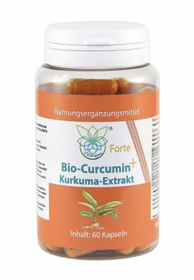 Produktbild von VITARAGNA Curcumin Forte 60 Kapseln BCM-95 Kurkuma Ingwer BioPerine