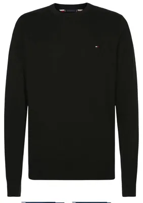 Immagine prodotto di Tommy Hilfiger - Maglione da uomo, cotone NA549 (XXL) (nero)