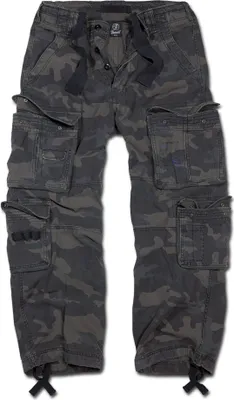 Produktbild von Brandit Cargohose Herren Pure Vintage Trousers darkcamo M